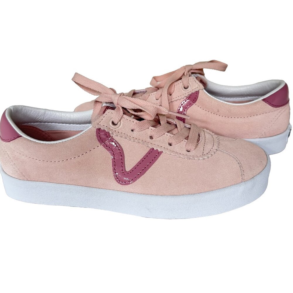 Vans Light Pink Sport Low Suede Sneaker Size 7.5 NWOT